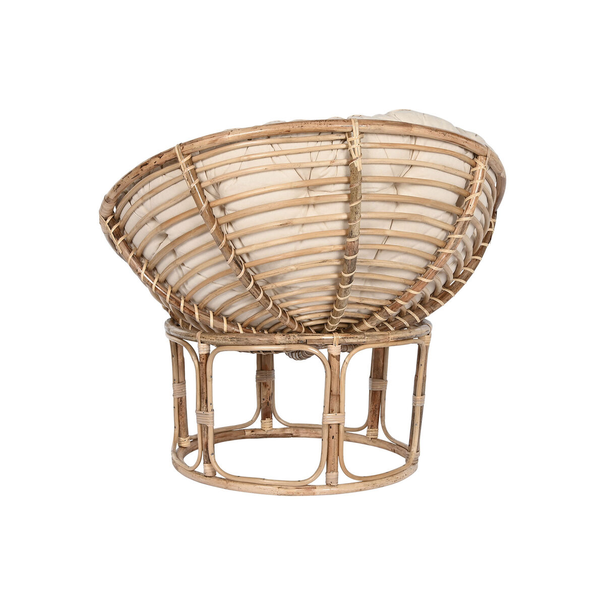 Tuinstoel Home ESPRIT Bambu Rotim 91 x 65 x 81 cm